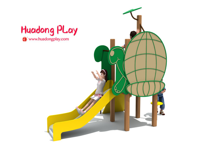 Turtle Shape Plastic Outdoor Playset Multi Functional Security - Oriented