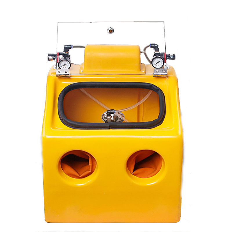 220V Antique Gold And Silver Sandblasting Machine Frosted Glass