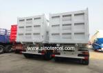 Length 7500mm Tipper Semi Trailer Truck Tipping Trailers