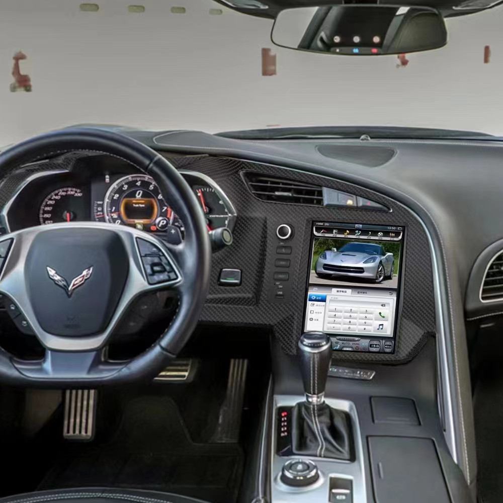 Qualcomm Dual System Chevrolet Corvette C7 Radio 10.4 Inch Android 12 8+128