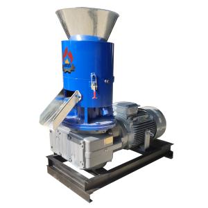 Quality Flat Die Type 600KG/Hour Biomass Pellet Making Machine For Home Use wholesale