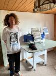 2020 single head 15 needle computerized embroidery machine price brother