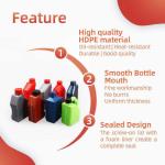 HDPE Gasoline Plastic Bottle Engine Oil Bottle With Screw Cap