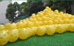 hollow practice golf ball ， hole hole plastic golf ball ， golf ball , golf balls