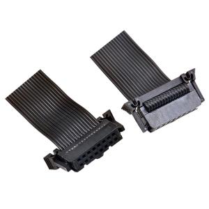 Quality Black Color Flat IDC 40 Pin Ribbon Cable 2.54mm Pitch For Computer Automotive wholesale