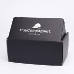 Folding Tab Lock Gable Corrugated Paper Packaging Box UV Coating