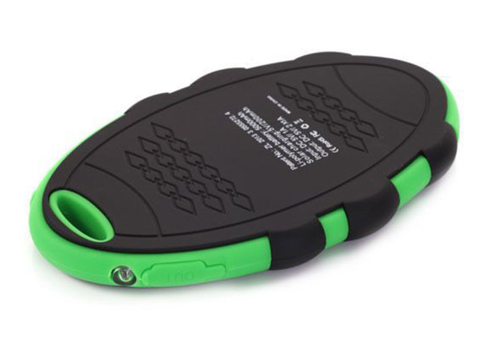 Round Shaped Solar Powered Portable Charger With DC 5V/2A Output