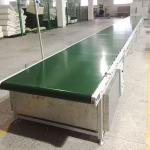 Industrial Horizontal PVC Belt Conveyor Automatic Aluminum Profile Conveyor Belt