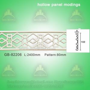 Quality Decorative PU center hollow mouldings wholesale