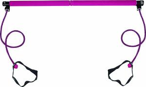 Quality TPE Stick Door Pull Up Bars NBR Pilates Bar Exercises Resistance Band wholesale