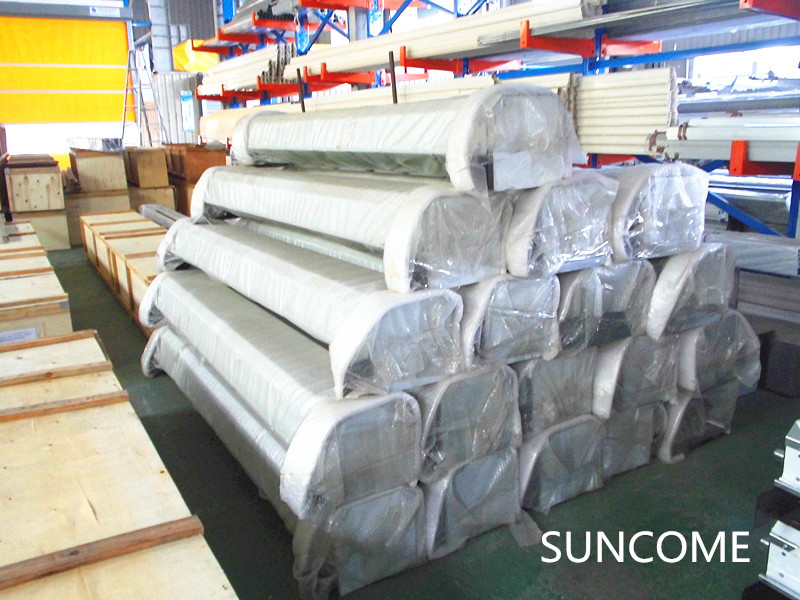 1.0m/s Outside Industry High Speed Sectional Security Door Sandwich Panel