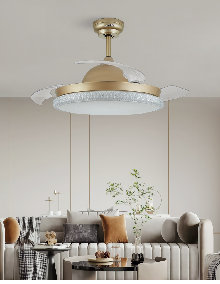 Lighting and Circuitry Design LED Ceiling Fan for Bedroom/Living Room/Dining Room/Office