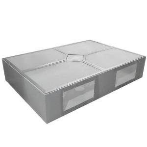 Quality Hospital Operation Laminar Flow Ceiling SS Shell Electrolytic Plate Structure wholesale