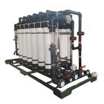 Stainless Steel Control Panel Ultrafiltration System Water Purifier 80-90%