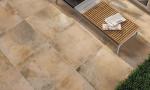 Garden Cement Look Porcelain Tile 20mm Thickness Compression Resistance