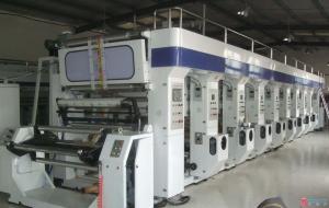 Quality Plastic Film High Speed Rotogravure Printing Machine / digital printing machines wholesale