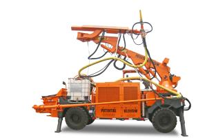 Quality Computerized Double Pump Hydraulic Wet Shotcrete Machine wholesale