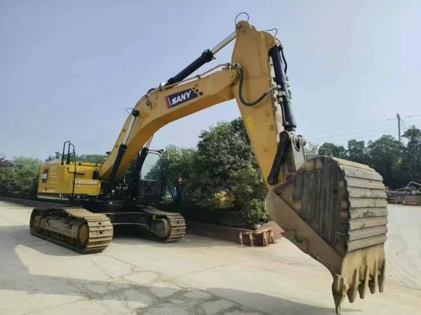 Cheap 37 Tons Heavy Equipment Used SANY SY375 Excavator For Mining 1.9 Bucaket Capaclity for sale