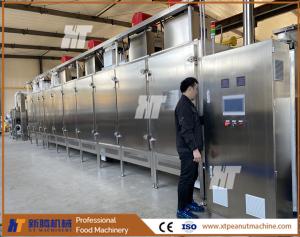 Quality SUS304 Commercial Peanut Roaster 400kg/H Cashew Nut Roasting Machine Groundnut Roaster wholesale
