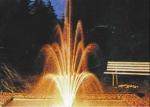 Brass 3 Layers Flower Fountain Nozzle Jet 120Kpa Pressure