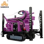 Full Hydraulic Crawler Water Well Drilling Rig 400m Depth Water Drilling Rig