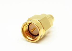 Quality Gold Plated 6GHz SMA Male to MCX Female RF Coaxial Adapter Connector wholesale