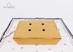 750ml Cardboard Carry Out Food Containers Restaurant Kraft Paper Take Out Boxes