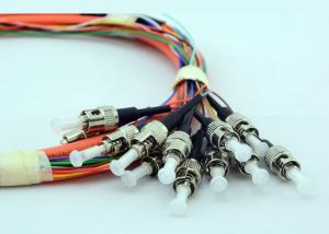 Quality CATV LAN WAN ST Fiber Optic Pigtail 2.0mm / 3.0mm Cable Diameter wholesale