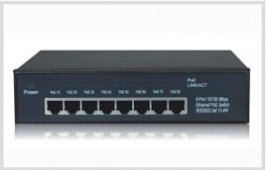 Quality 8-Port 10 / 100 / 1000M Switch with 8-Port POE wholesale