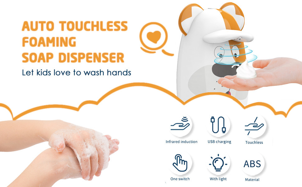 200ML Cute Bathroom Soap Dispenser