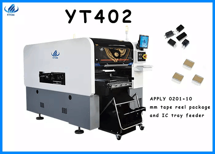 40 Nozzles Pick And Place Machine High Speed Multifunctional Double Module