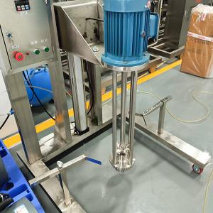 Quality Pneumatic Movable Lifting High Shear Homogenizer Mixer Machine 0-3000rpm wholesale
