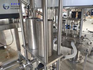 Quality 800KG Beverage Processing Plant Double Head Liquid Pouch Filling Machine wholesale