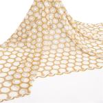 F50228 51-52" width customizable embroidery guipure lace 2015 nigerian cord lace