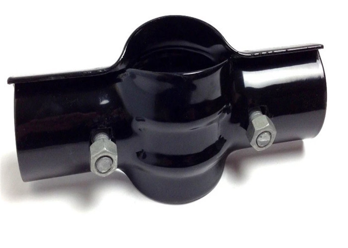 1 3/8" x 1 3/8" Line Rail Clamps Galvanized Steel For Chain Link Fence Parts