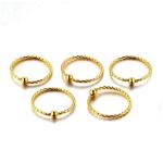 Women new korea style body piercing jewelry gold plated nose ring