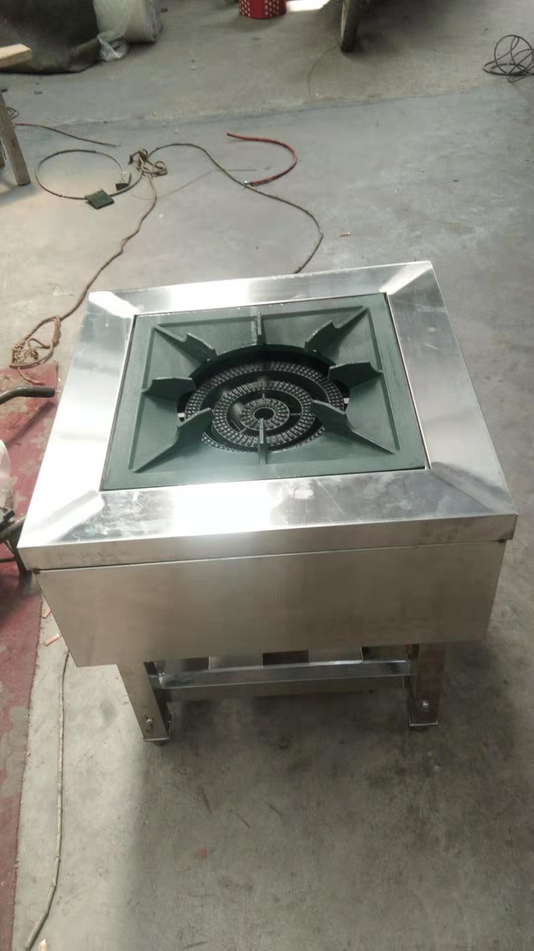 stainless steel stoven worked by gas , marierals stainless steel 201.size:700mmx700mmx700mm