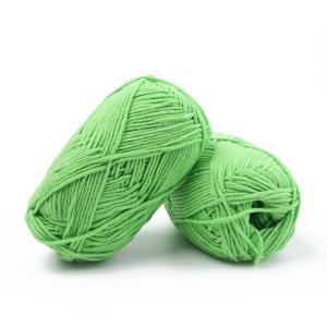 Quality colorful crochet yarn 60% cotton 40% milk cotton yarn sewing yarn for baby wholesale