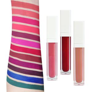 Quality Waterproof Longlasting Cruelty Free Cosmetics Sexy Fashion Liquid Matte Lipstick wholesale