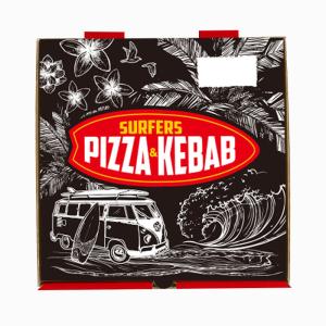 Quality Food Packaging Carton 14 Inch Pizza Boxes Individual Packing Matt Lamination wholesale