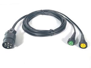 Quality European Trailer Cable Multi Cores 7 Pin Trailer Lamp Cable Easy Operation wholesale