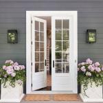 North American Thermal Break Aluminum High Strength Casement Glass Door And