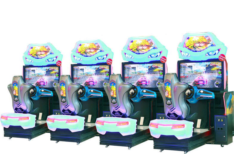 Dynamic Cruisin Blast Car Racing Arcade Machine Video Simulator 12 Months Warranty