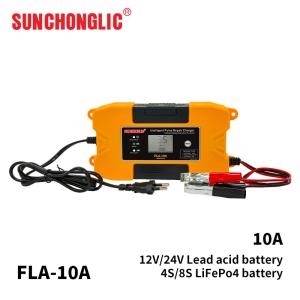 Quality Portable 24v Lithium Battery Charger 10A Lead Acid Battery Charger wholesale