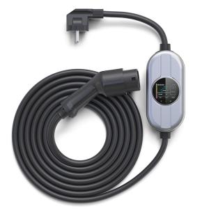 Quality 16A 32A 2.5 Inches LCD Screen Portable EV Charging Station EV Charger Type 1 FCC wholesale