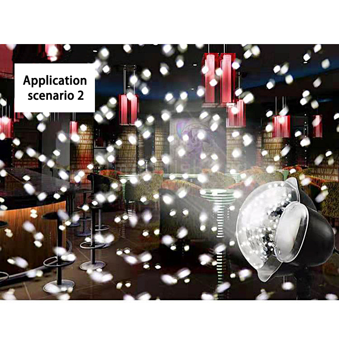 Hot Sale Mini Snowflake Christmas Projection Lights Outdoor Waterproof Snow Landscape Lights