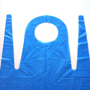 Quality High Quality Plastic Disposable apron Polyethylene Disposable Hospitals Clinics Medical Apron Water Proof PE Apron wholesale