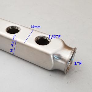 Quality Stainless Steel Pex Radiant Heating Bar Manifold 5 Port wholesale