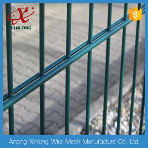 Quality Professional Double Wire Fence / Twin Wire Mesh Fencing Square Hole Shape wholesale