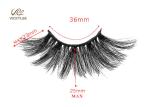 Dramatic Faux Crossed 0.05 23MM 5D Volume Lashes